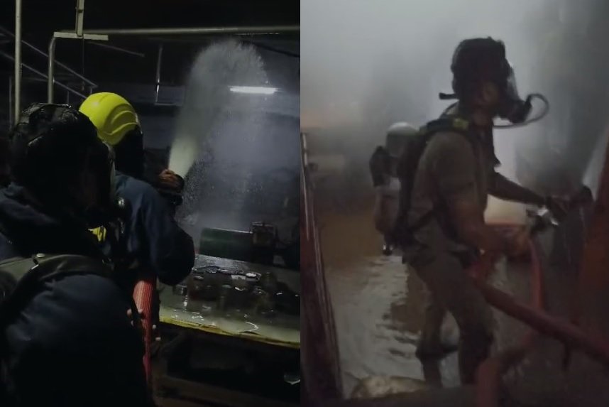 Ammonia leakage from cold storage at late night in Bhubaneswar, locals panic Ammonia gas leakage from cold storage